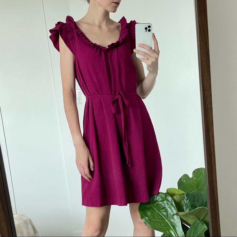 GAP summer dress - gorgeous burgundy color